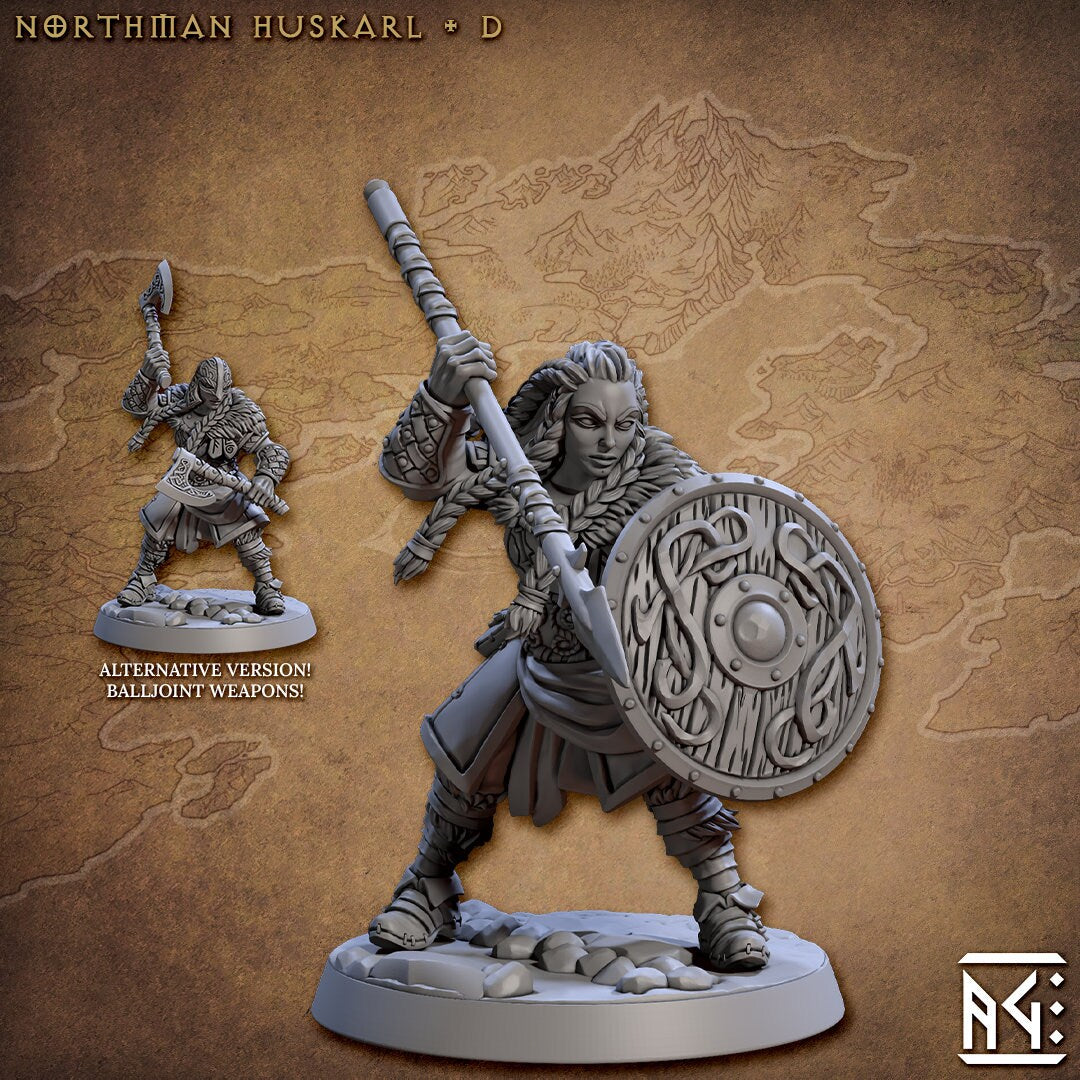 Northman Huskarl - Artisan Guild - 28mm / 32mm / 36mm