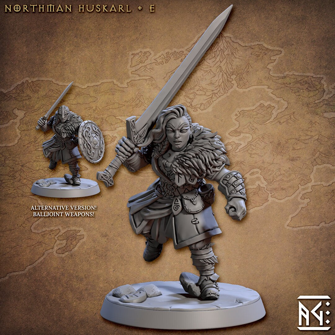 Northman Huskarl - Artisan Guild - 28mm / 32mm / 36mm