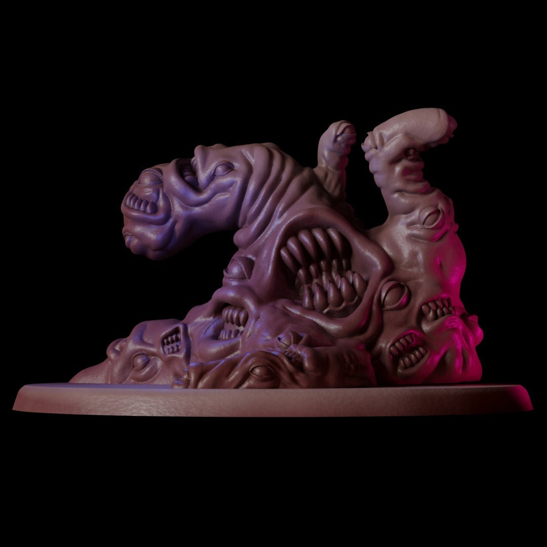 Gibbering Horror - CeleSTL Minis - SaGaBorn Minis Vol. 1 - 28mm / 32mm / 36mm