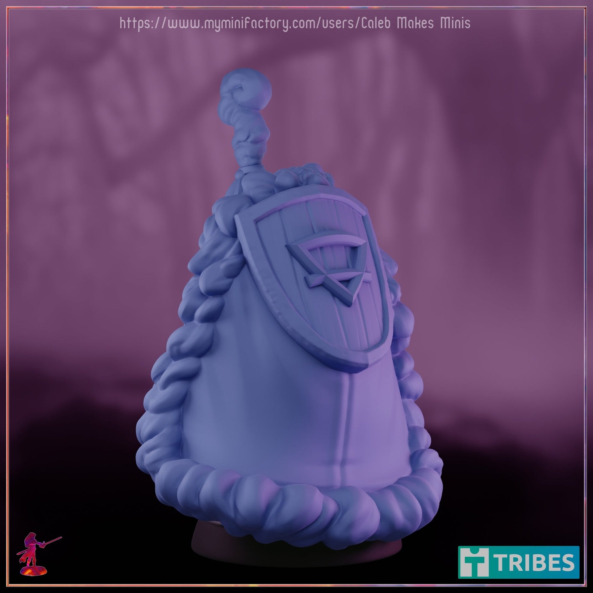 Firbolg Cleric - Caleb Makes Minis - 28mm / 32mm / 36mm