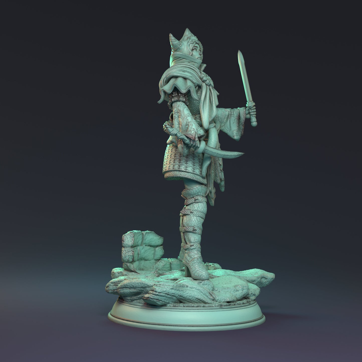 Alimilian Folcalini (Standard & NSFW Options) - Mythreal - 28mm / 32mm / 36mm / 75mm
