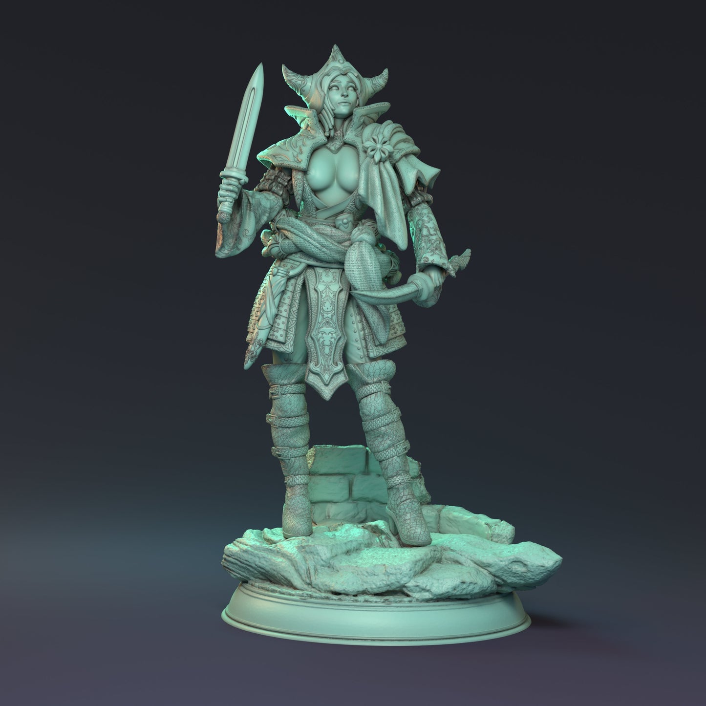 Alimilian Folcalini (Standard & NSFW Options) - Mythreal - 28mm / 32mm / 36mm / 75mm
