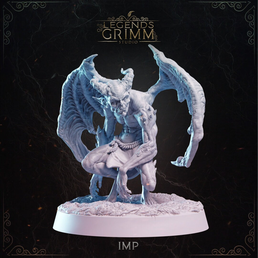 Imp Miniature (5 Variations) - Legend of Grimm - 28mm / 32mm / 36mm