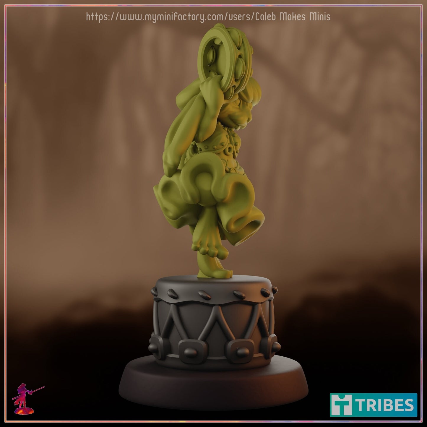 Harengon Dancer (Standard, Alternate, & NSFW Options) - Caleb Makes Minis - 28mm / 32mm / 36mm