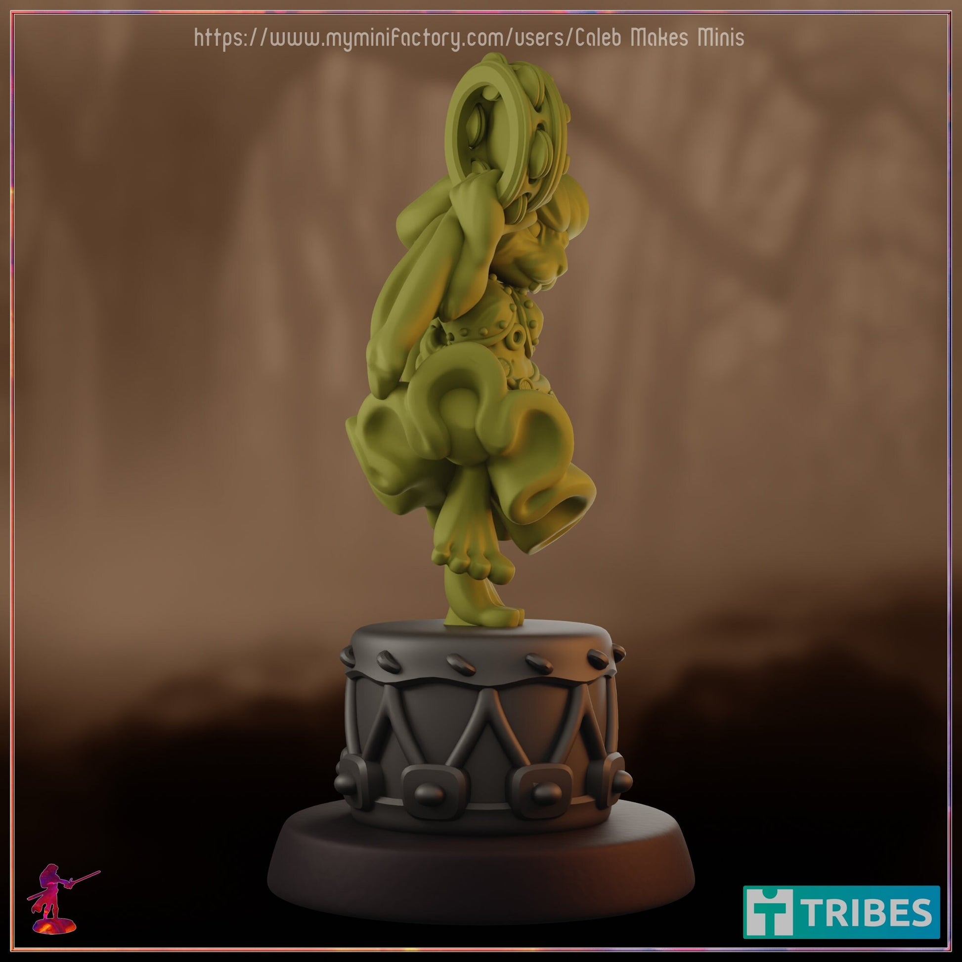 Harengon Dancer (Standard, Alternate, & NSFW Options) - Caleb Makes Minis - 28mm / 32mm / 36mm