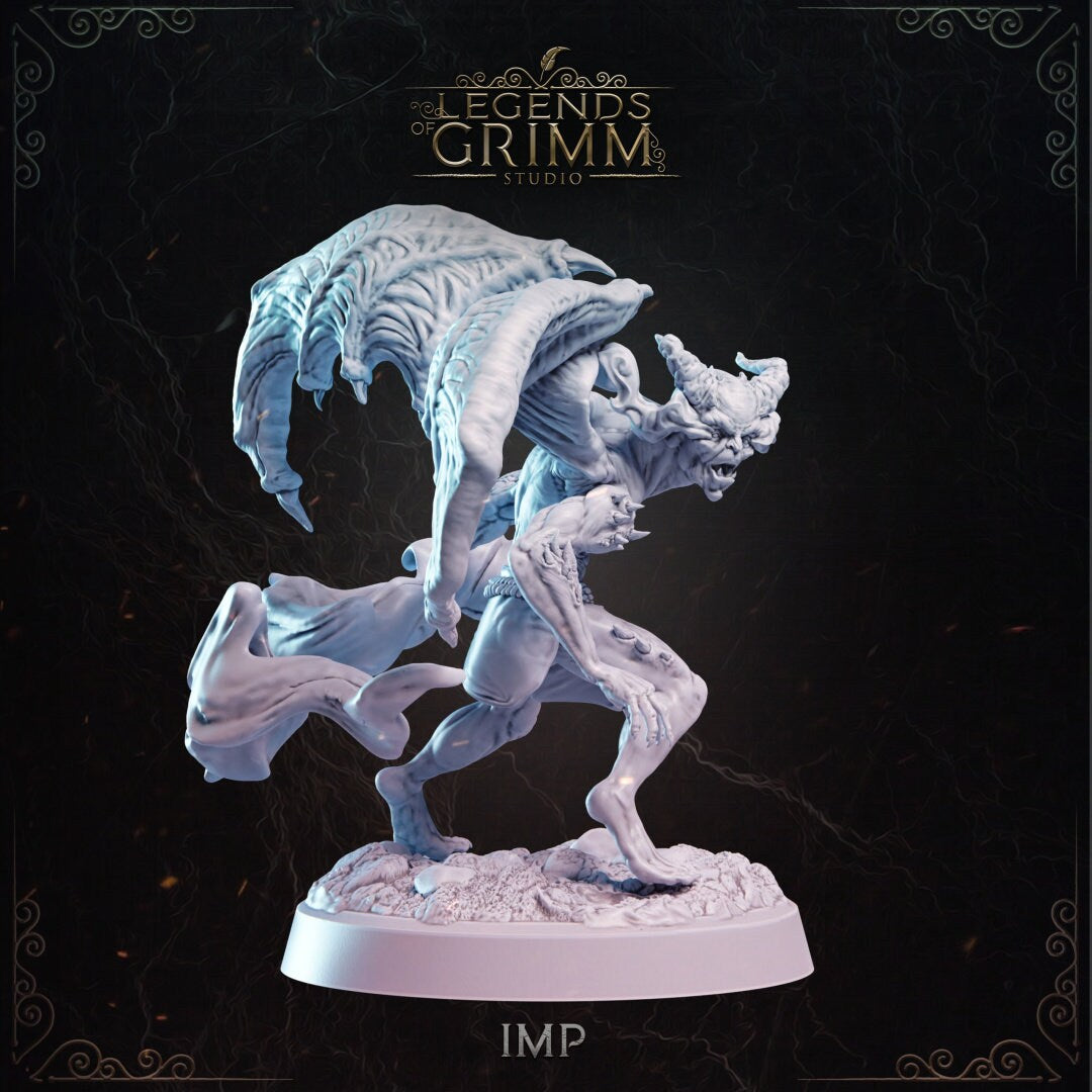 Imp Miniature (5 Variations) - Legend of Grimm - 28mm / 32mm / 36mm