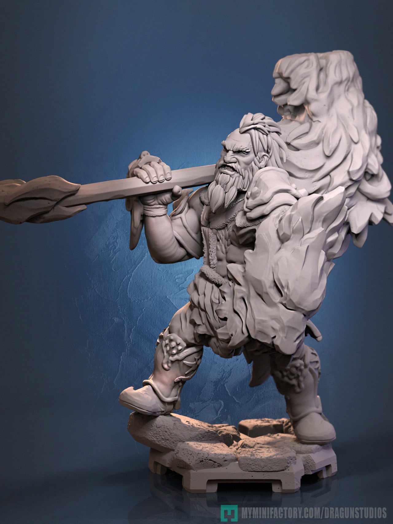 Hagall (Snowene Armor Set) - DraGun Studios - 28mm / 32mm / 36mm / 75mm