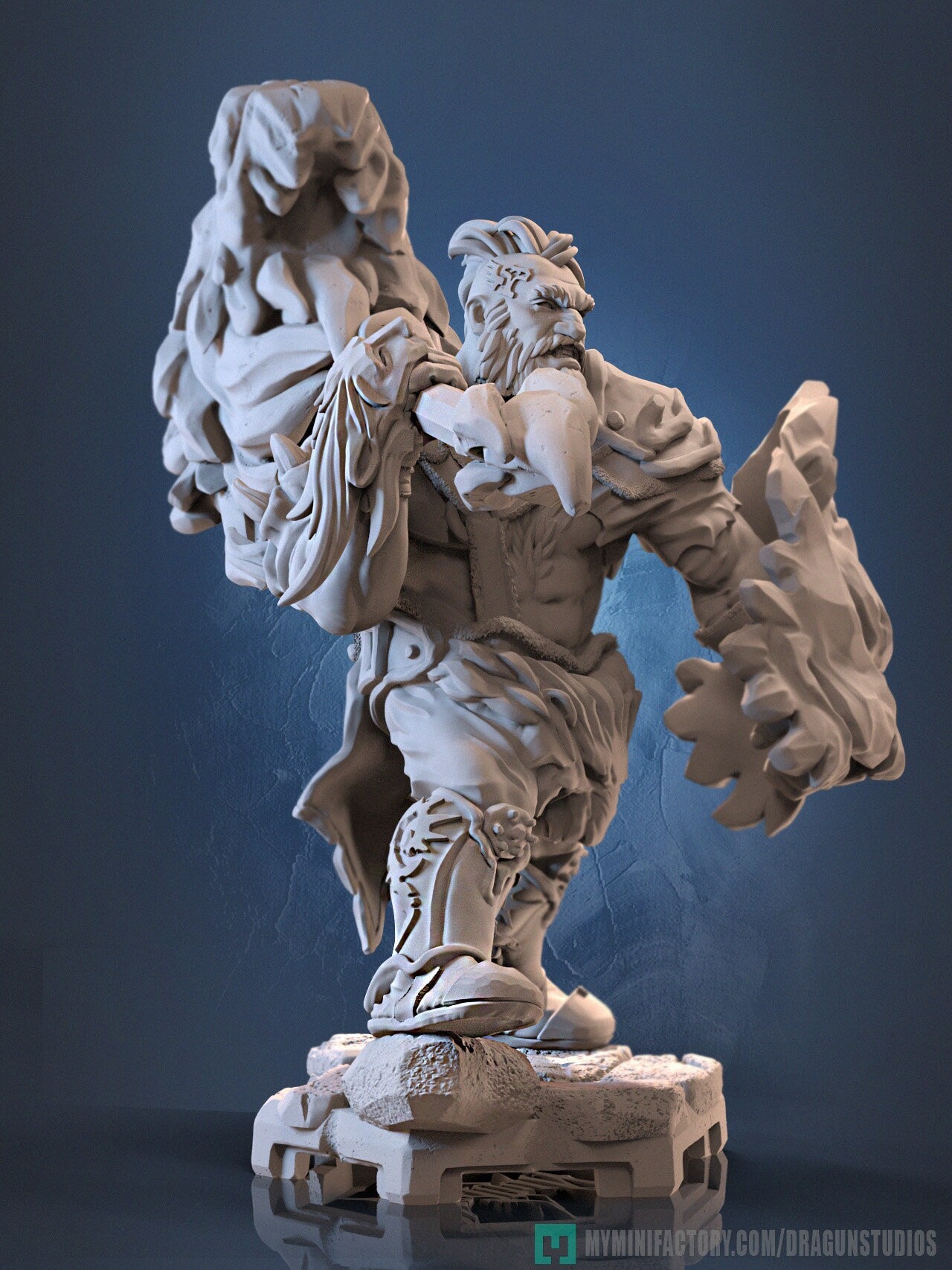 Hagall (Snowene Armor Set) - DraGun Studios - 28mm / 32mm / 36mm / 75mm