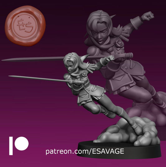 Fencer Yuri - Ethan Savage Studios - 28mm / 32mm / 36mm