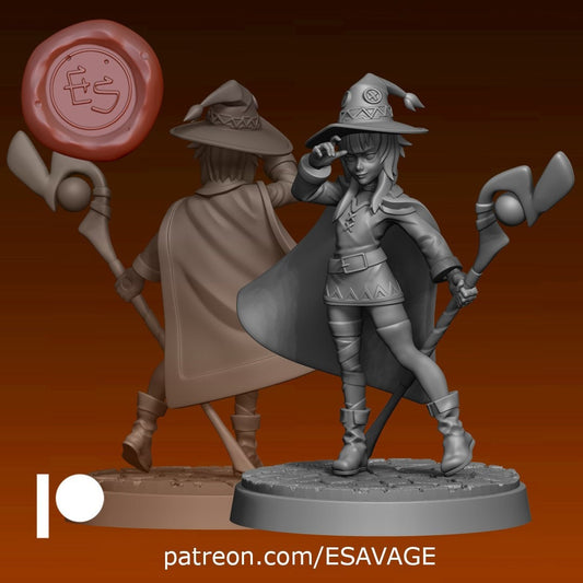 Explosion Psycho Girl - Ethan Savage Studios - 28mm / 32mm / 36mm