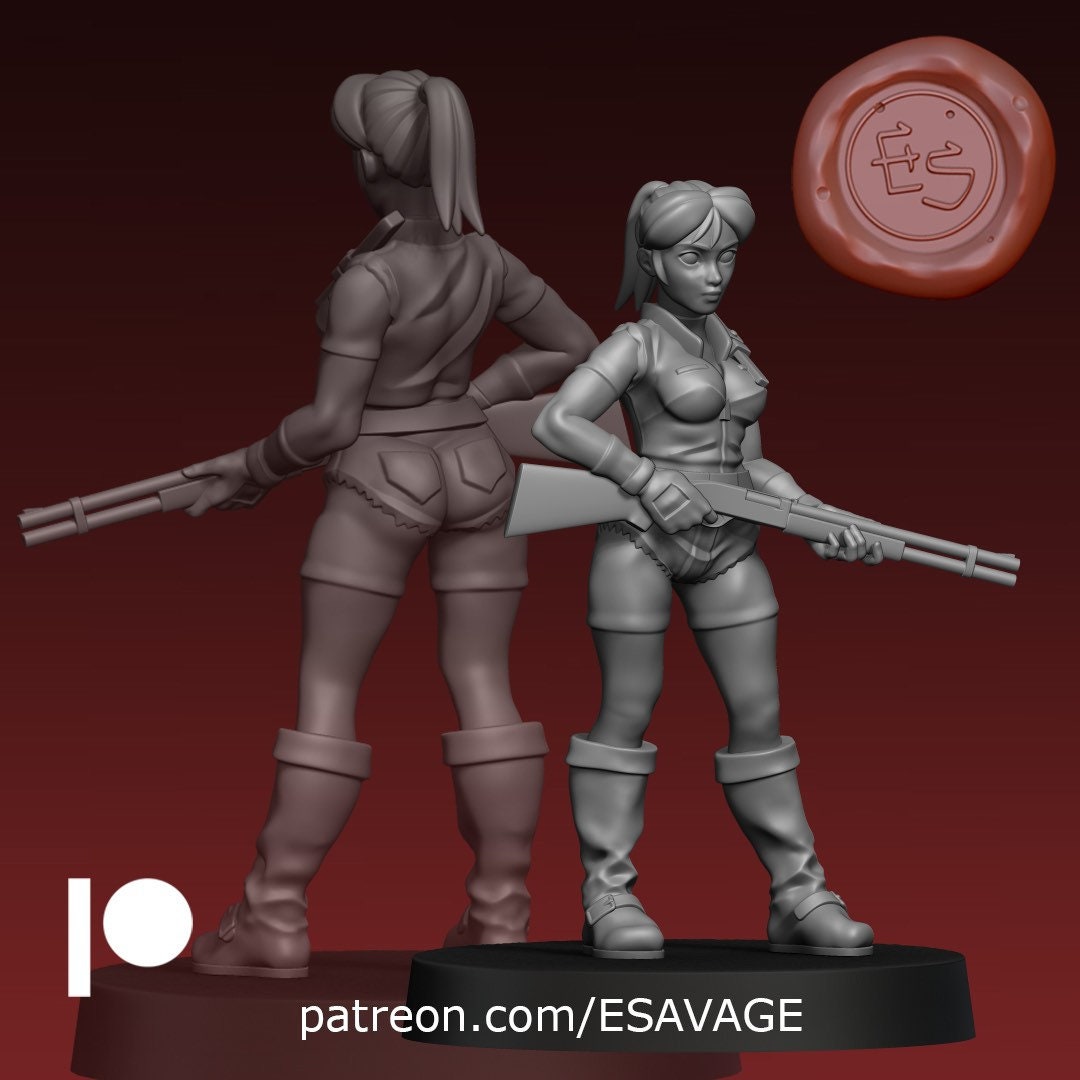 Alyson Miniature - Ethan Savage Studios - 28mm / 32mm / 36mm