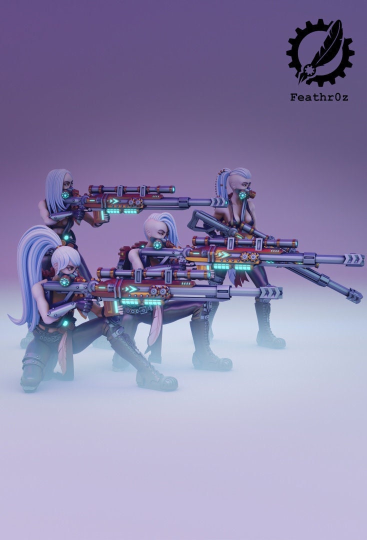 Aurora Rescue Squad Snipers - Feathr0z - 32mm