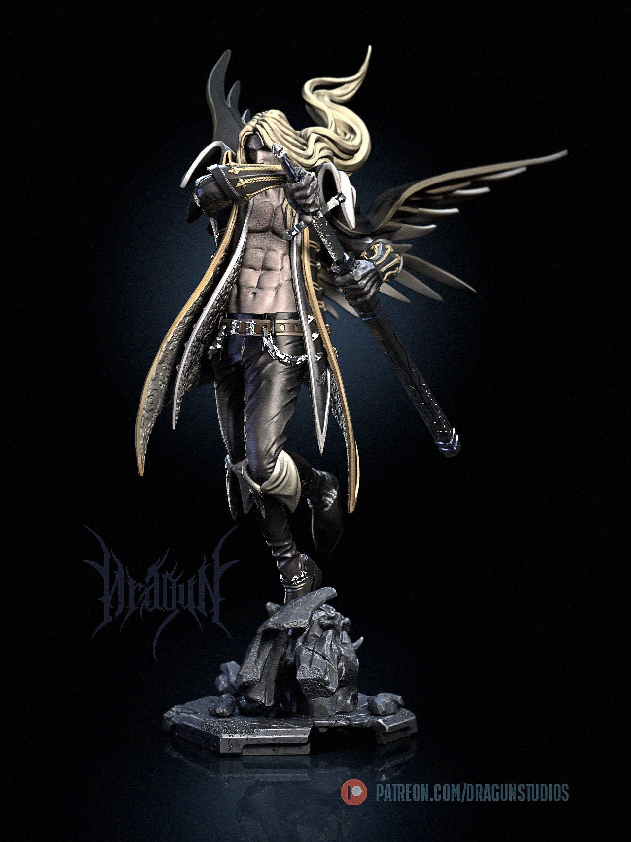 Alucard - DraGun Studios - 28mm / 32mm / 36mm / 100mm