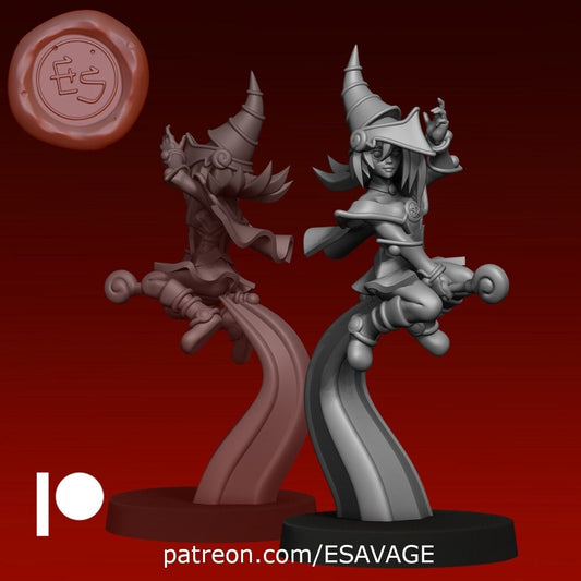 Dark Magician Girl - Ethan Savage Studios - 28mm / 32mm / 36mm
