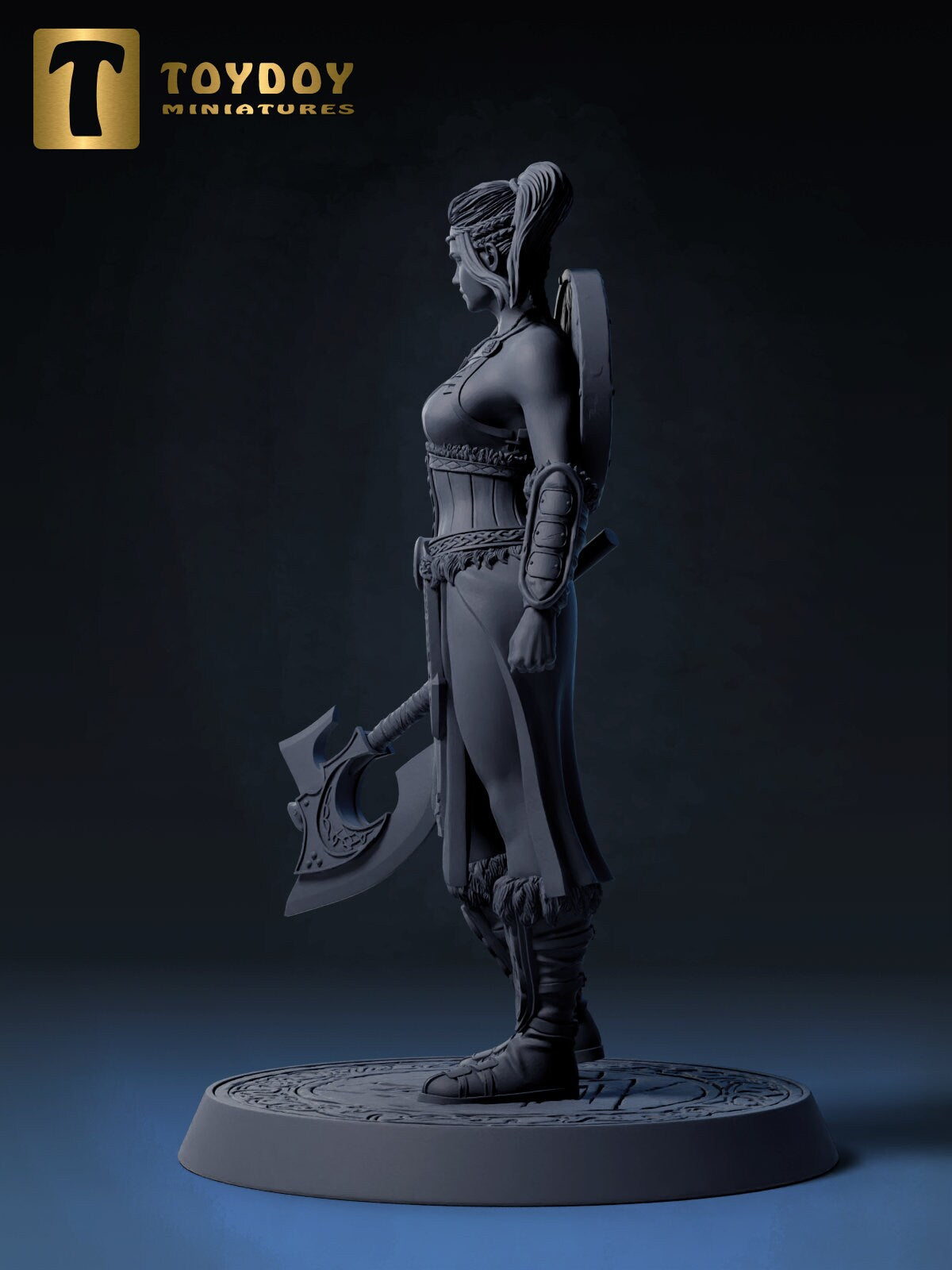 Thyra: The North Woman - Toydoy Miniatures - 75mm