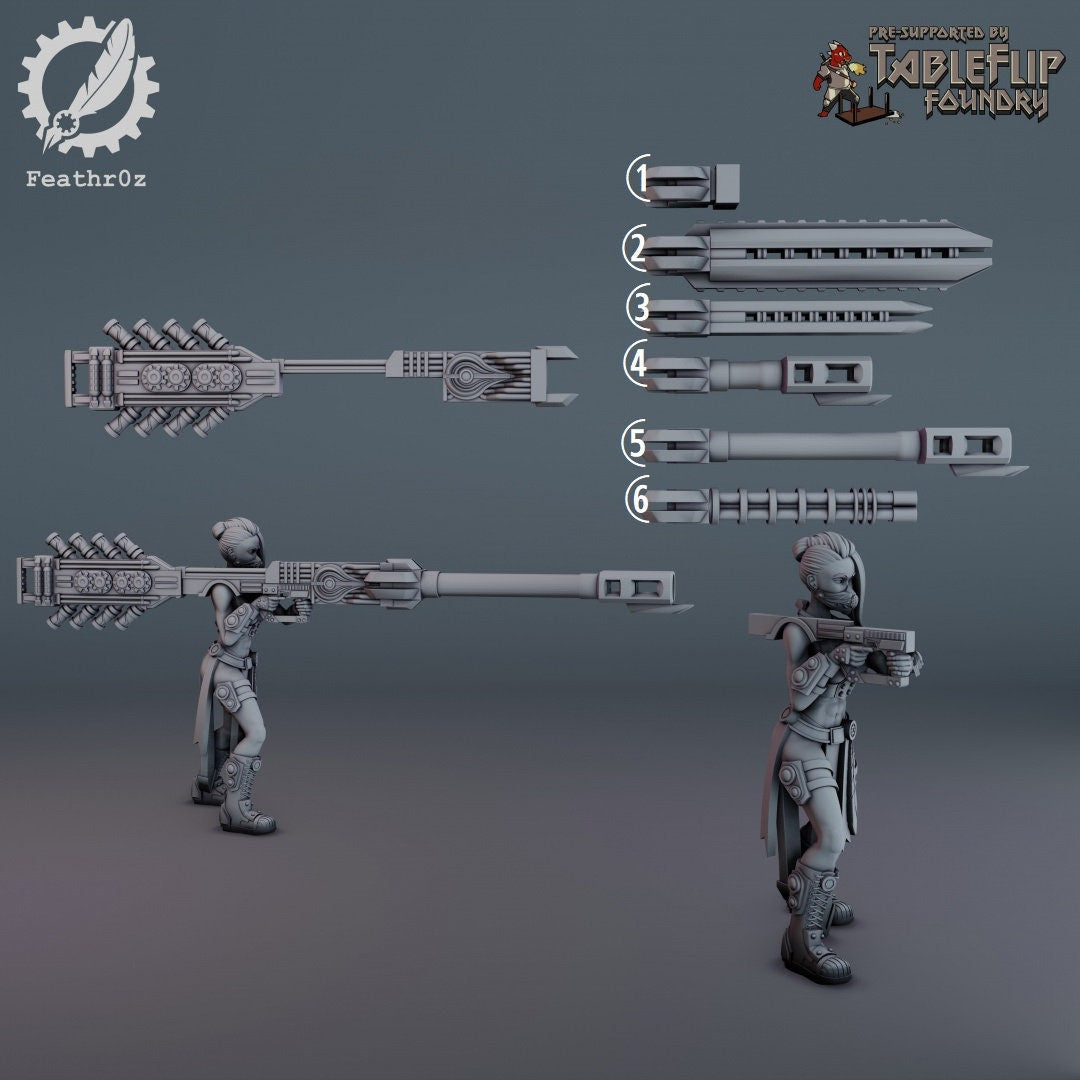 Aurora Vanguard Heavy Weapons - Feathr0z - 32mm