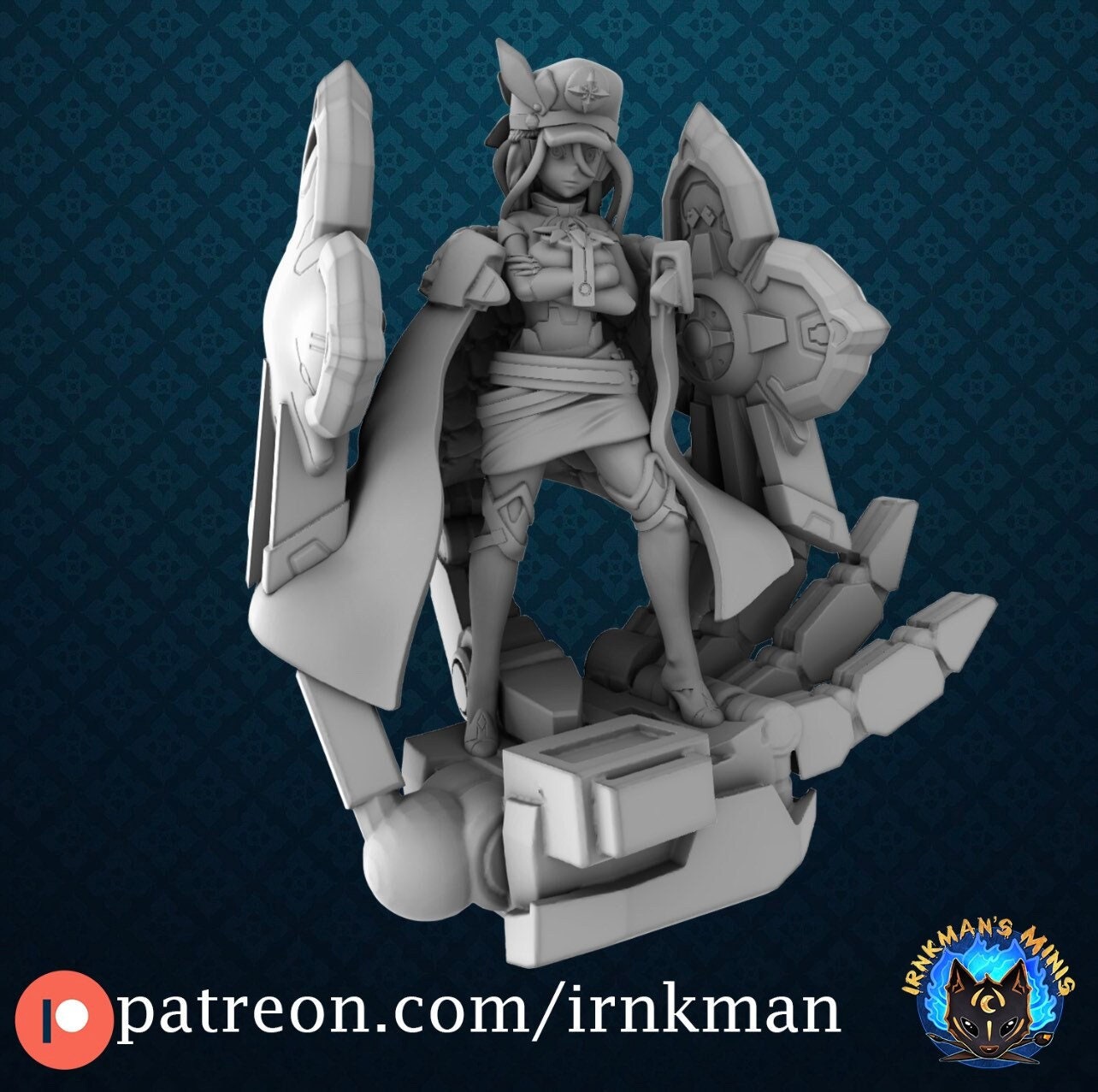 The Chief Miniature - Irnkman's Minis - 28mm / 32mm / 36mm