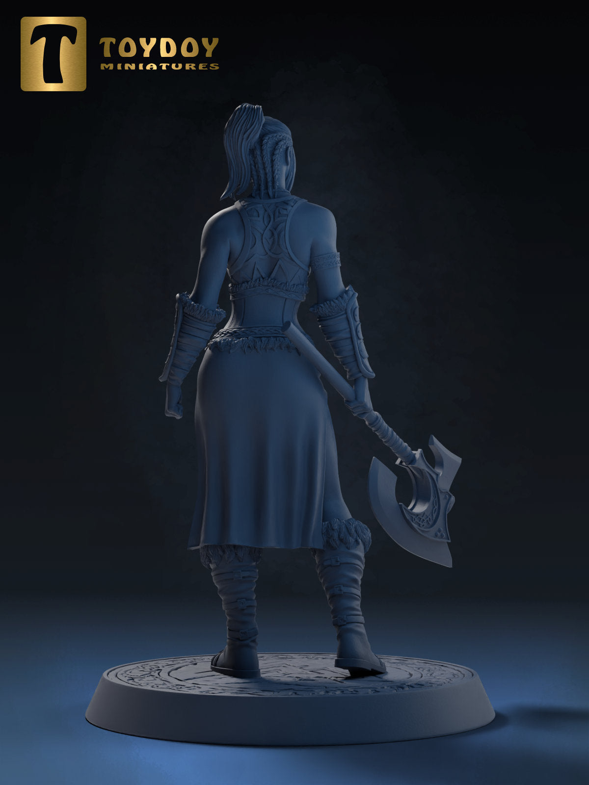 Thyra: The North Woman - Toydoy Miniatures - 75mm