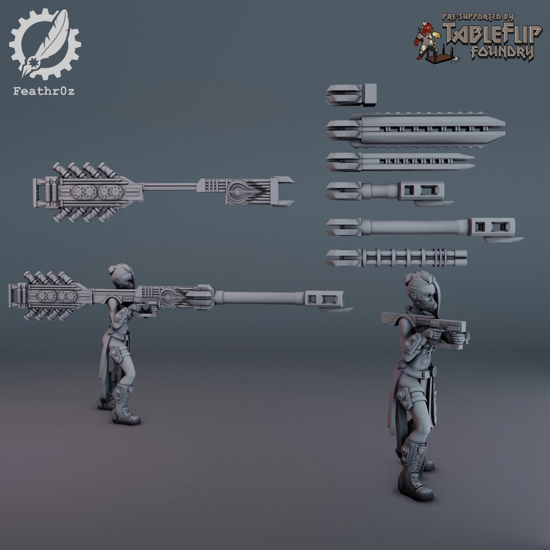 Aurora Vanguard Heavy Weapons - Feathr0z - 32mm