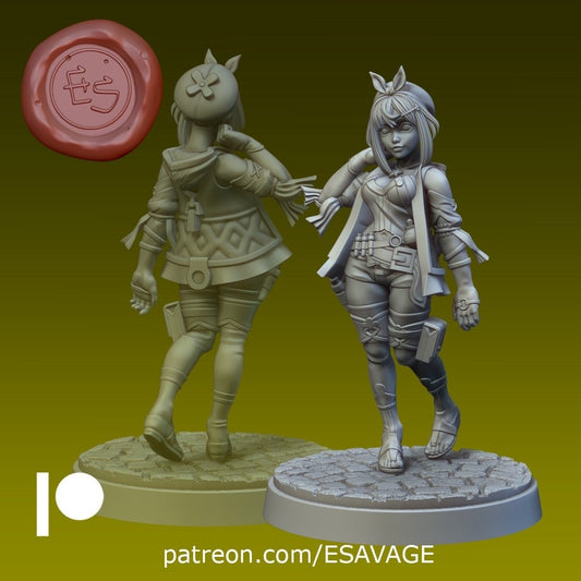 Adorable Atelier Miniature - Ethan Savage Studios - 28mm / 32mm / 36mm