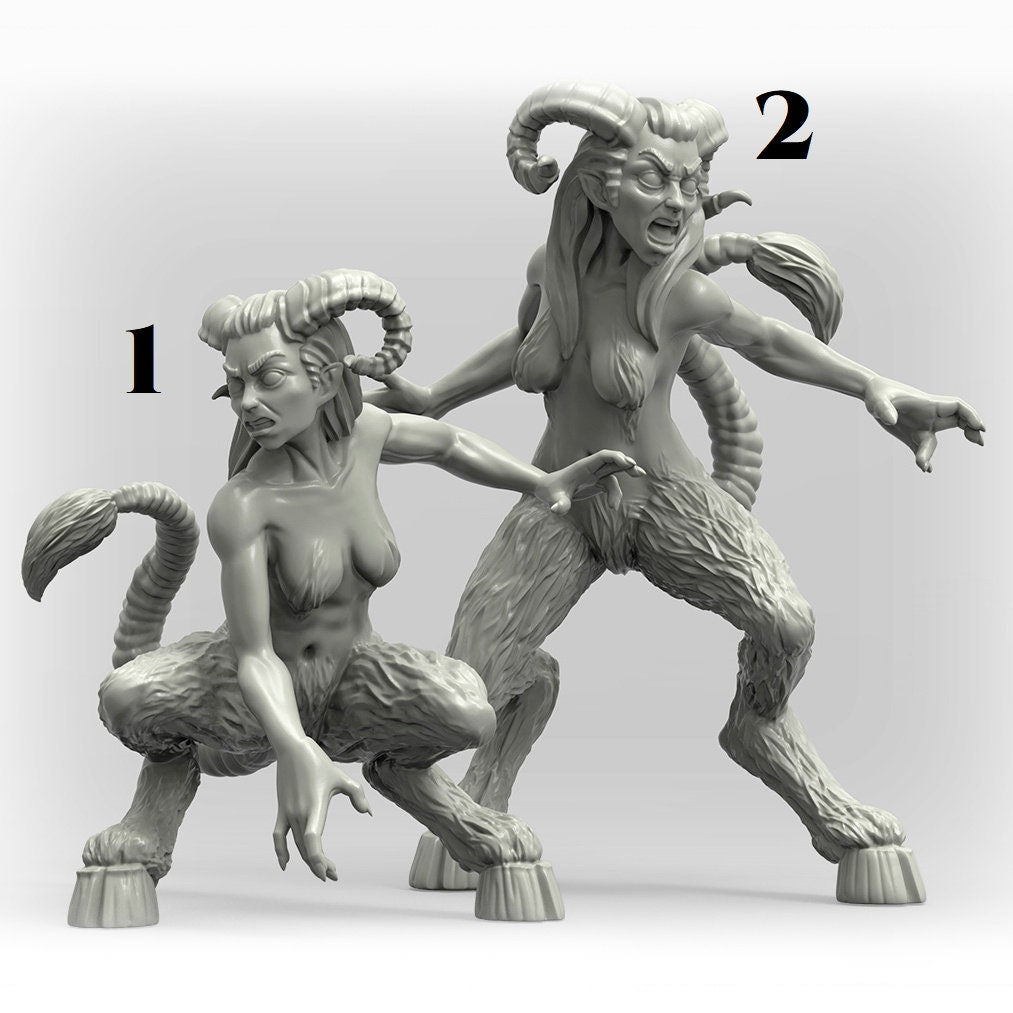 Goat Spawn Miniature - Adaevy Creations - 28mm / 32mm / 36mm