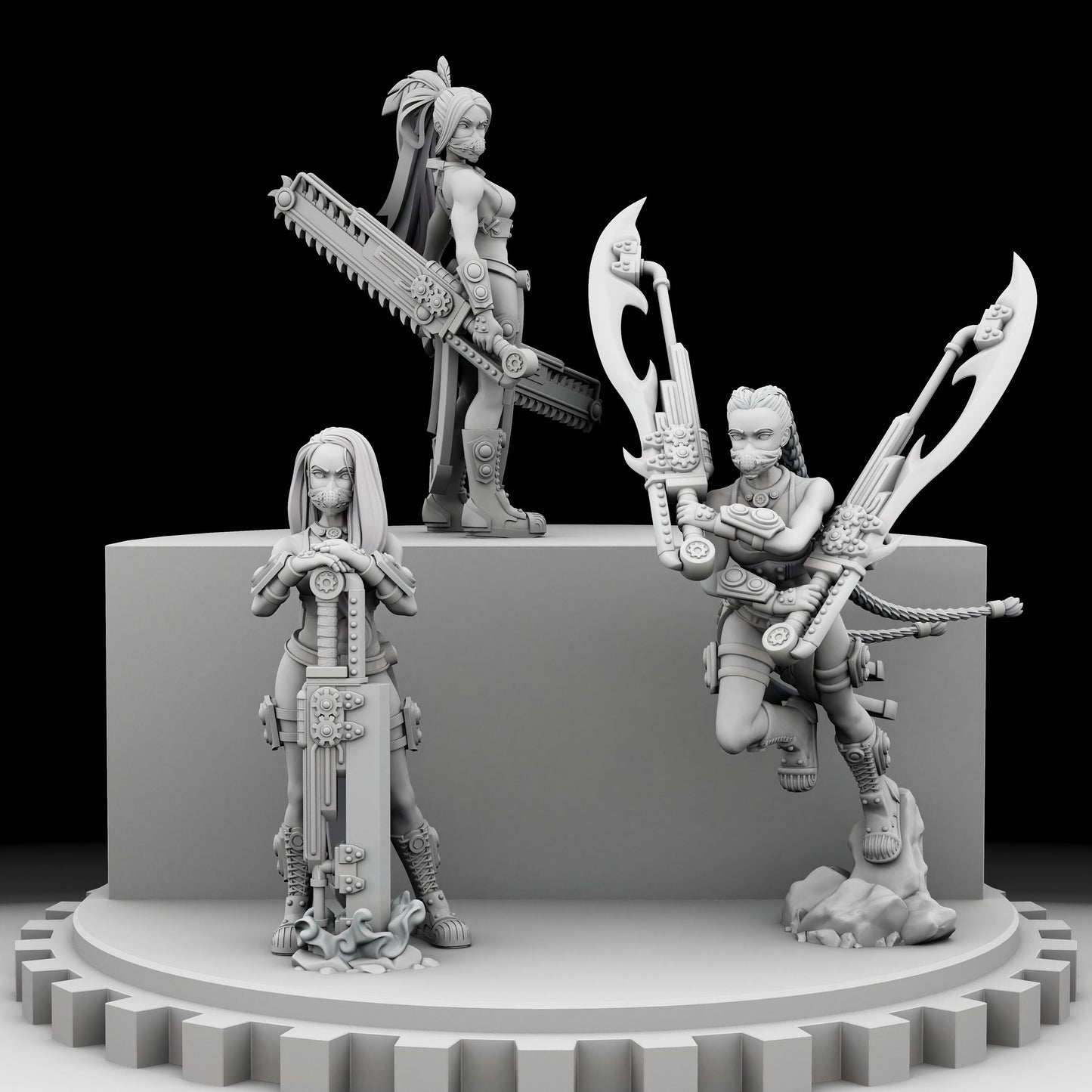Aurora Vanguard Sword Sergeants - Feathr0z - 32mm