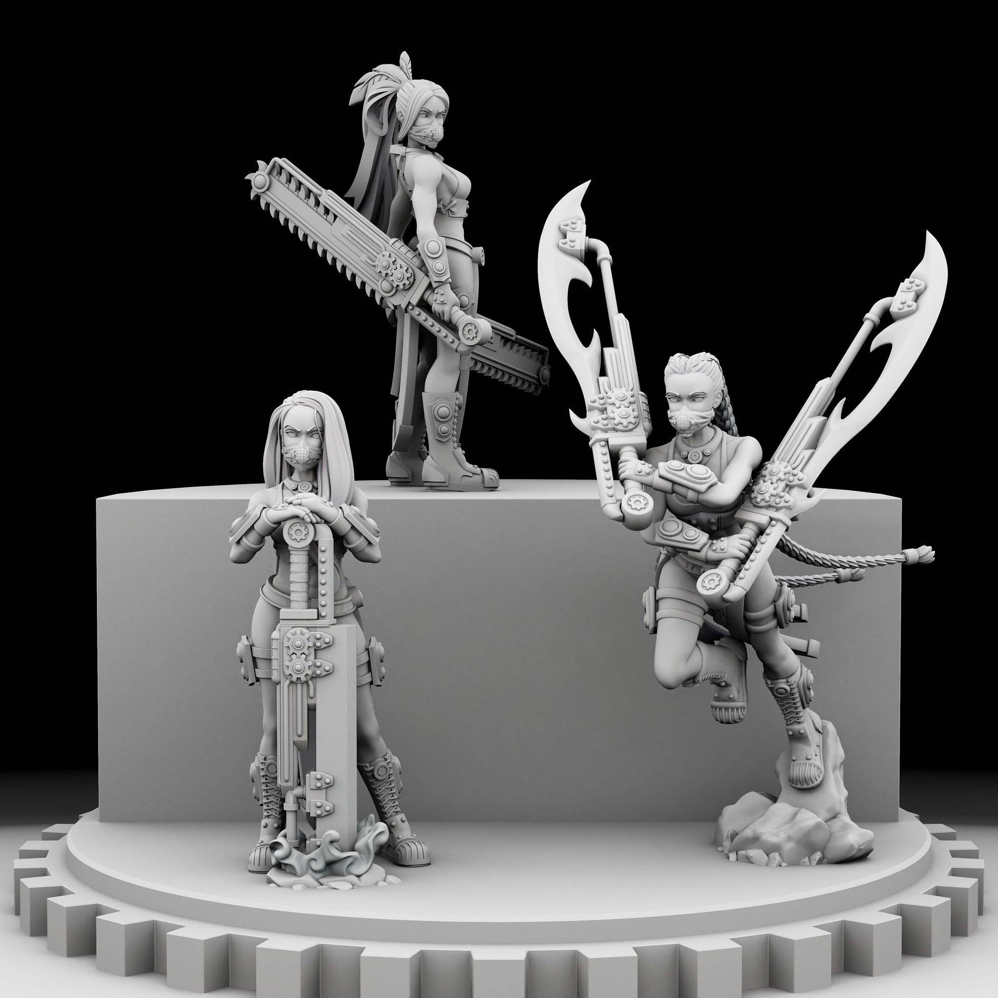 Aurora Vanguard Sword Sergeants - Feathr0z - 32mm