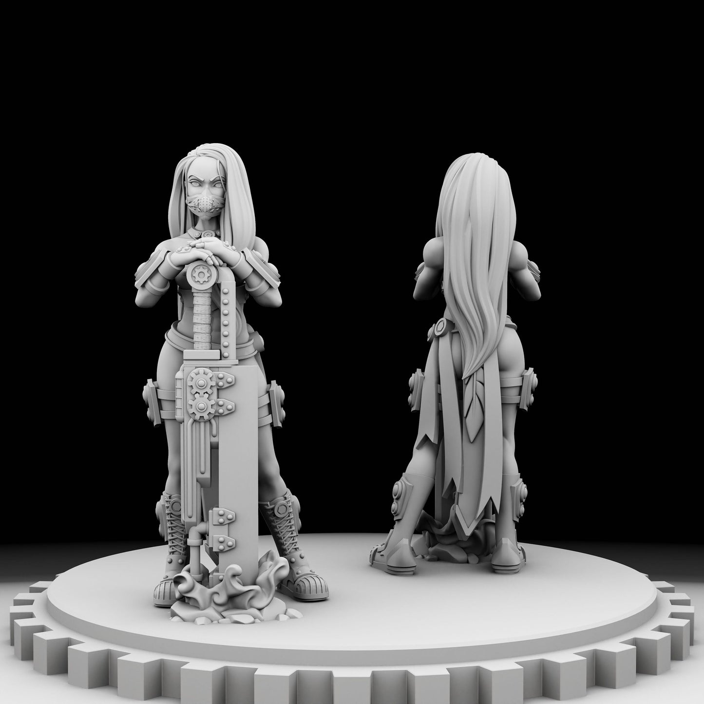 Aurora Vanguard Sword Sergeants - Feathr0z - 32mm
