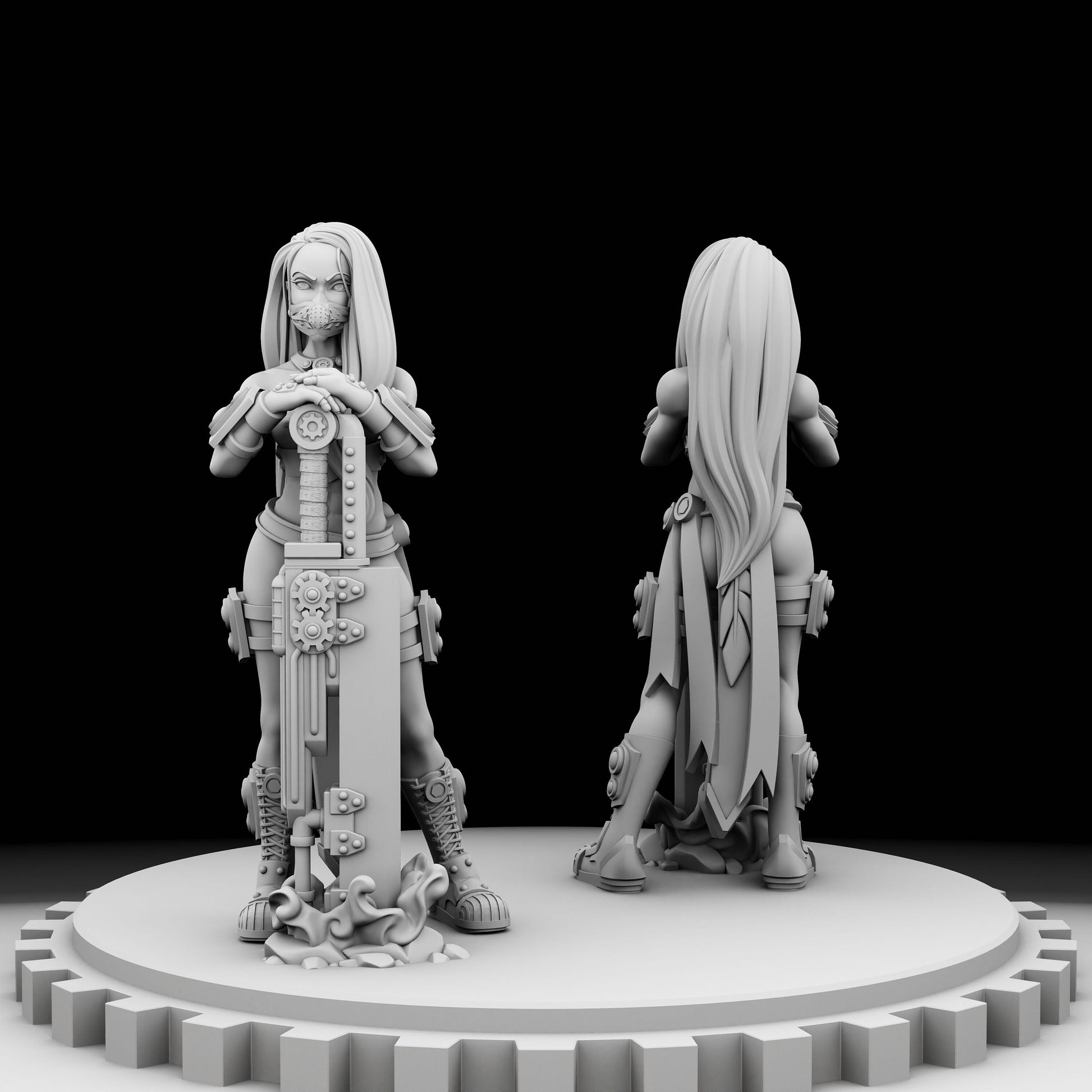 Aurora Vanguard Sword Sergeants - Feathr0z - 32mm