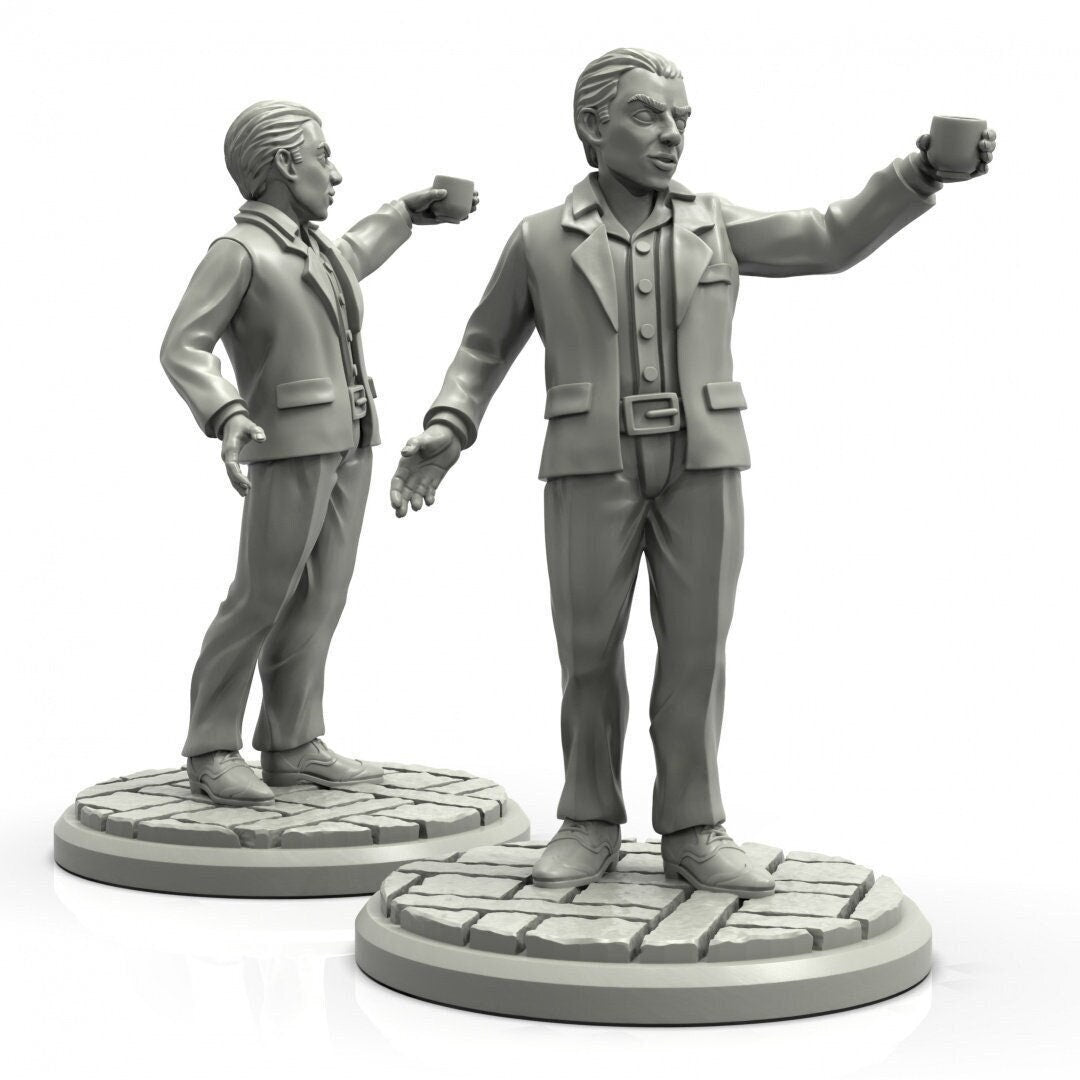 Salesman Miniature - Adaevy Creations - 28mm / 32mm / 36mm