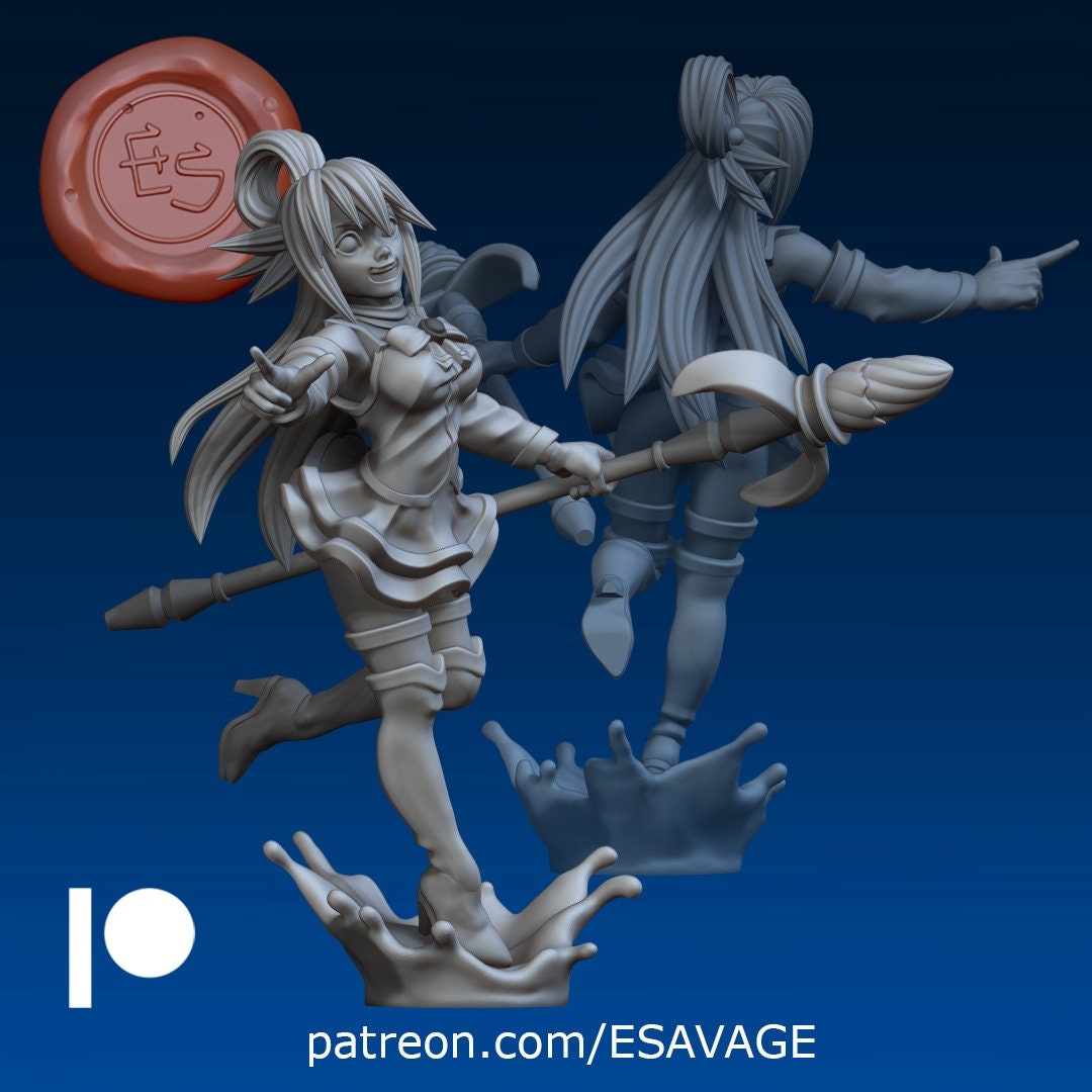 Useless Goddess Miniature - Ethan Savage Studios - 28mm / 32mm / 36mm