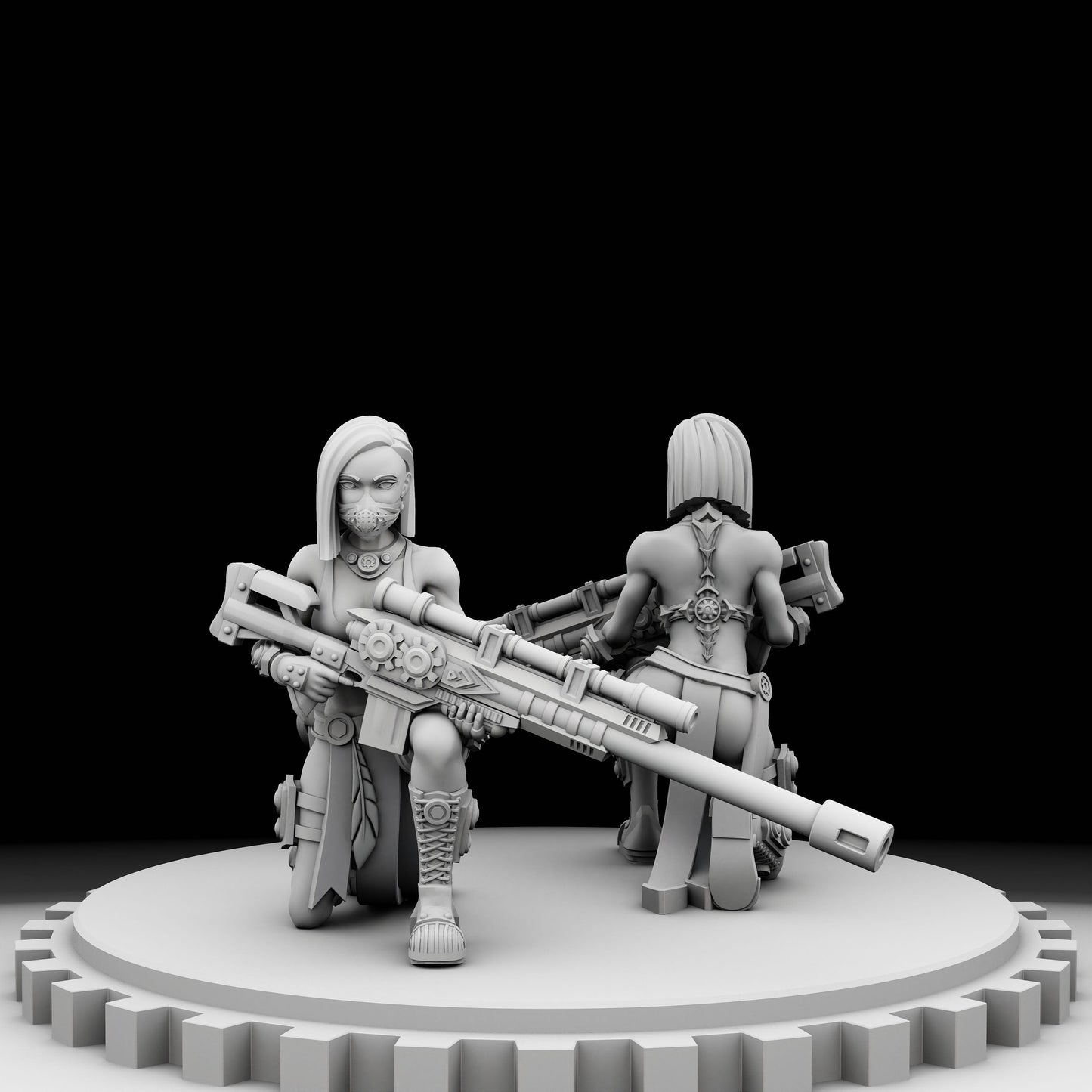 Aurora Vanguard Rifle Troops - Feathr0z - 32mm