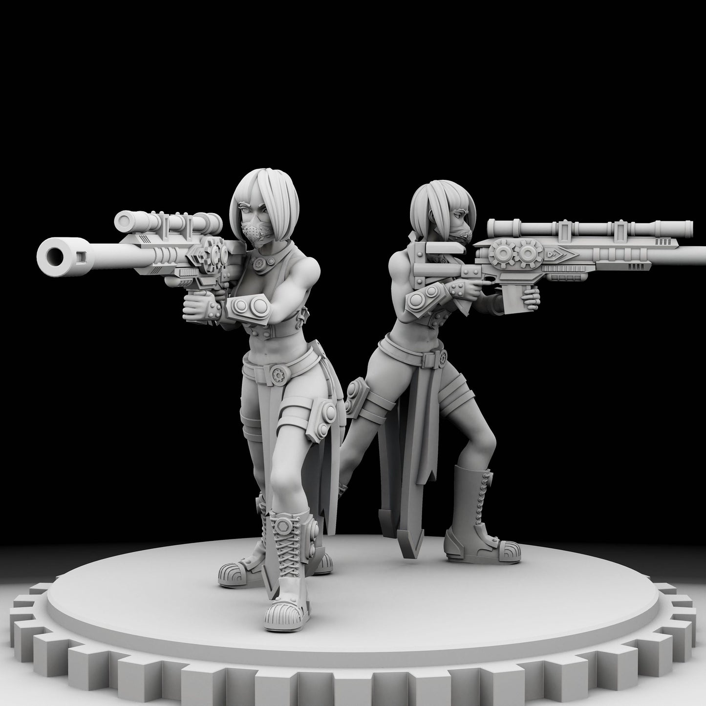 Aurora Vanguard Rifle Troops - Feathr0z - 32mm