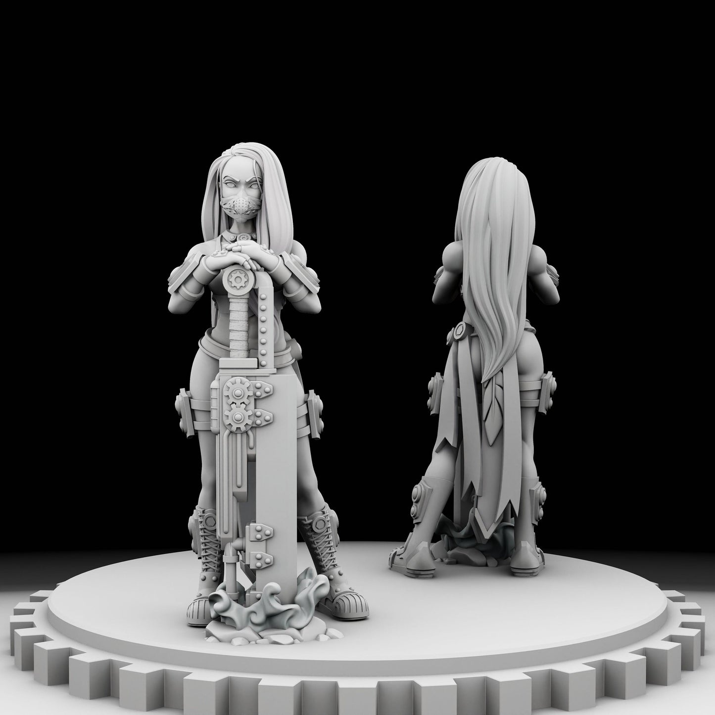 Aurora Vanguard Sword Sergeants - Feathr0z - 32mm