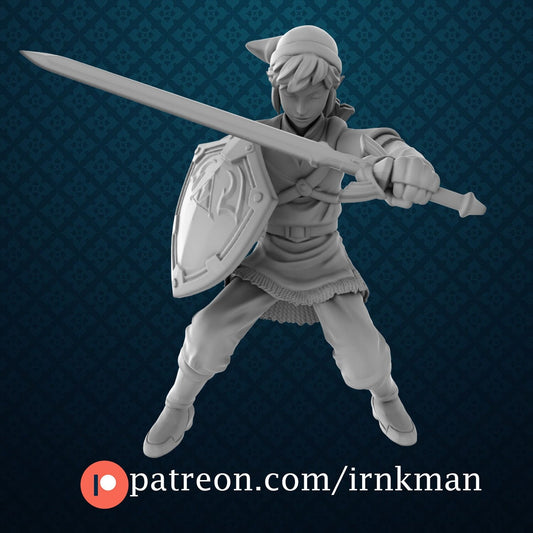 Skyward Elf Miniature - Irnkman's Minis - 28mm / 32mm / 36mm