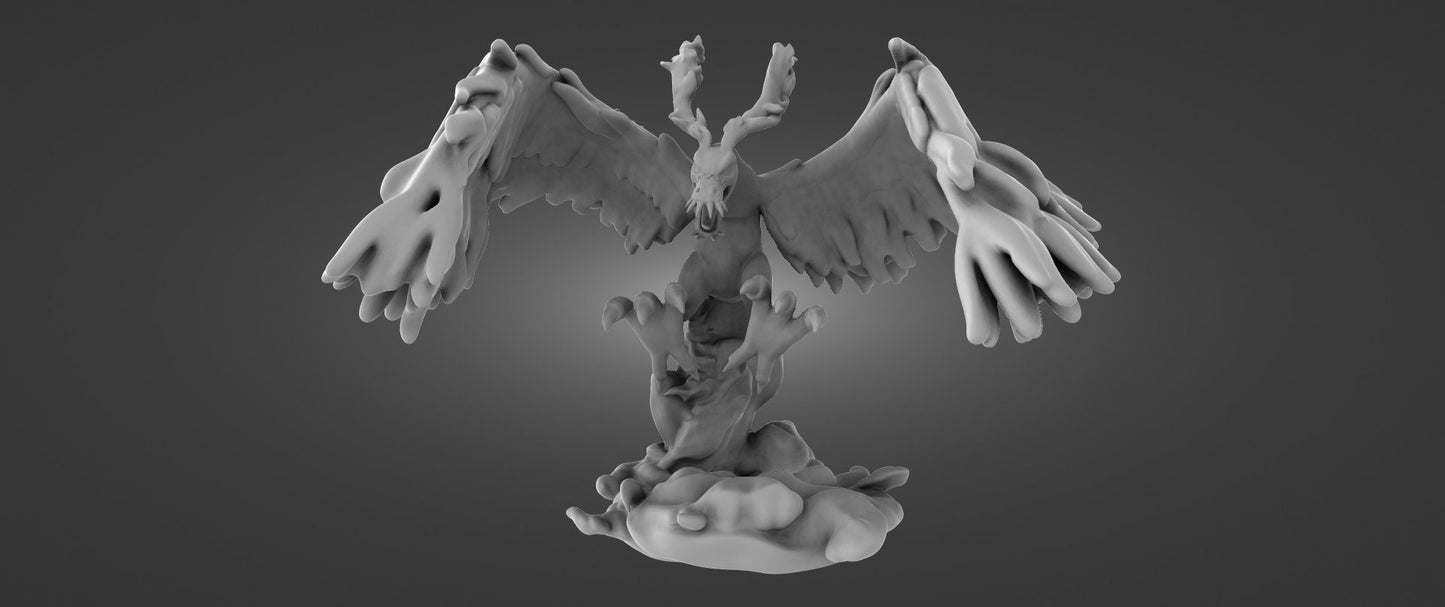 Birdramon Digivolution Line Miniatures - Irnkman's Minis
