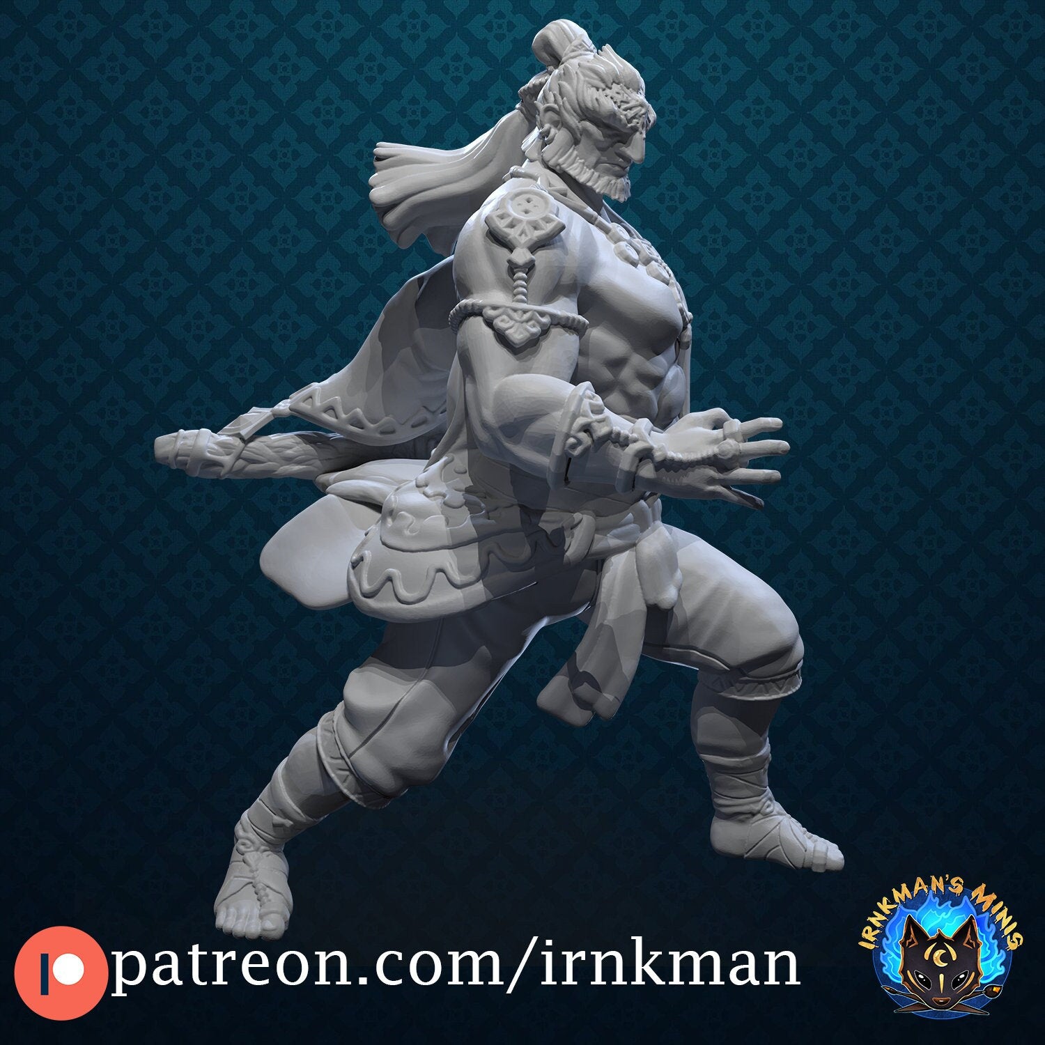 Desert Boss - Irnkman's Minis - 28mm / 32mm / 36mm / 75mm