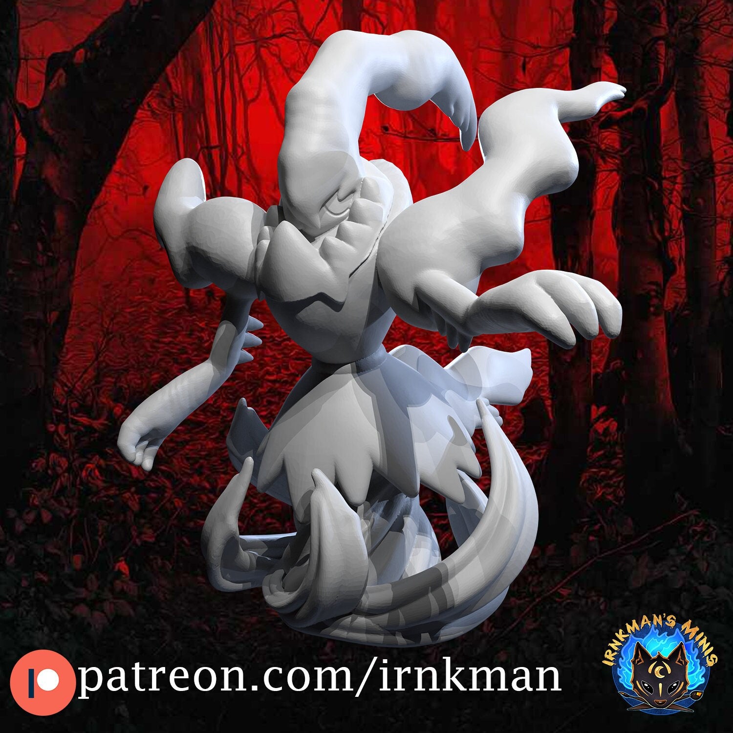 Darkrai Miniature - Irnkman's Minis