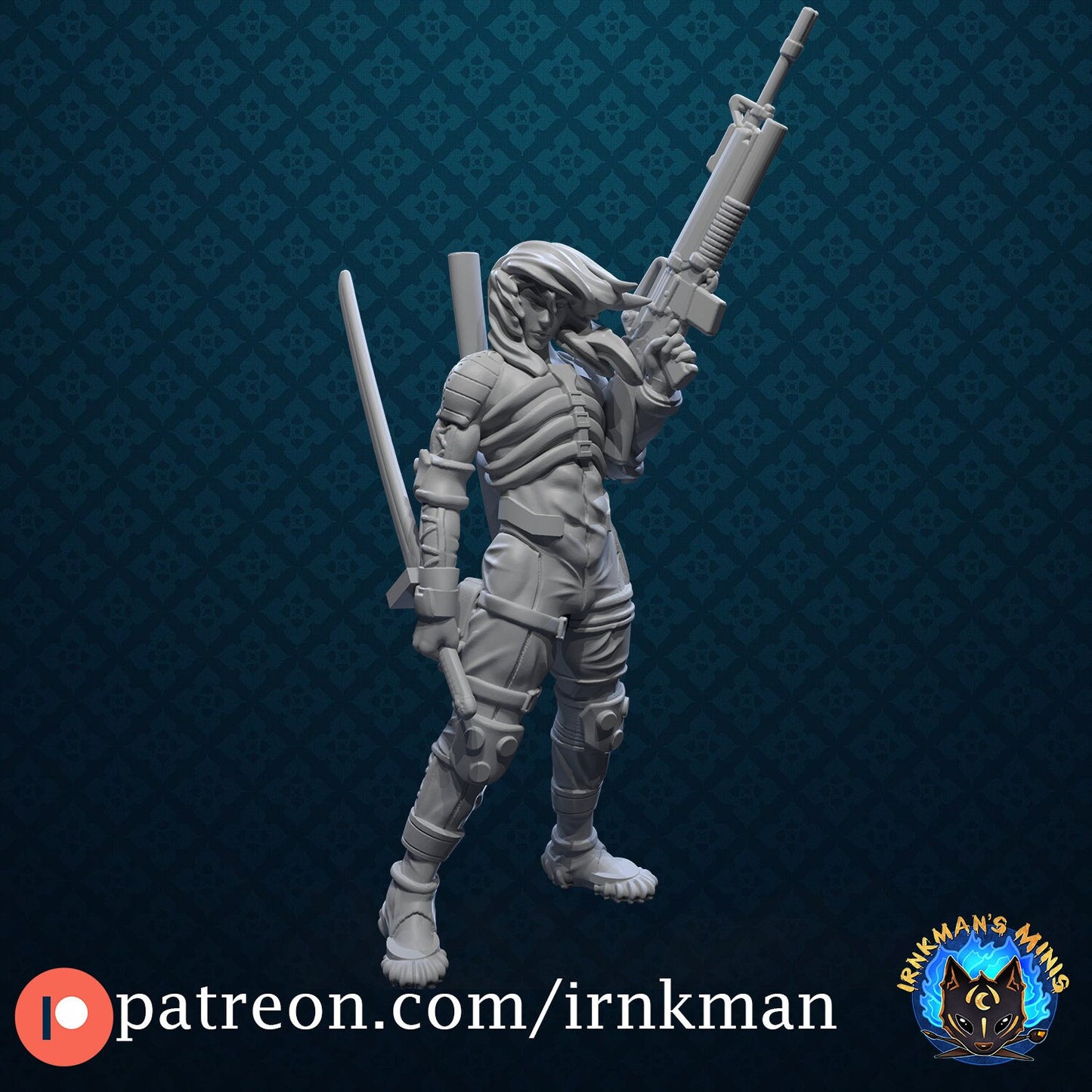 The Ripper Miniature - Irnkman's Minis - 28mm / 32mm / 36mm