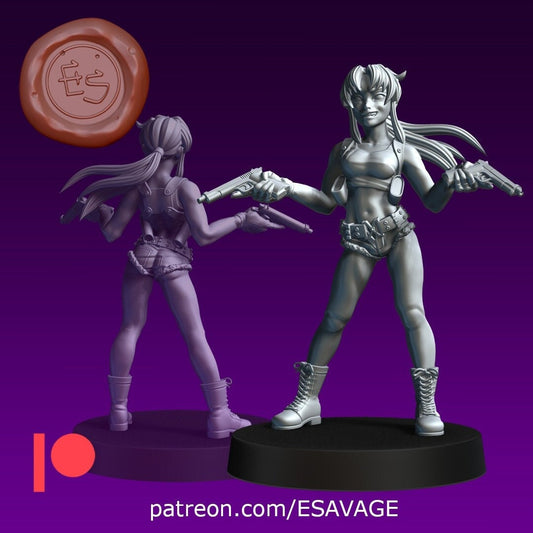 Rebecca Miniature - Ethan Savage Studios - 28mm / 32mm / 36mm