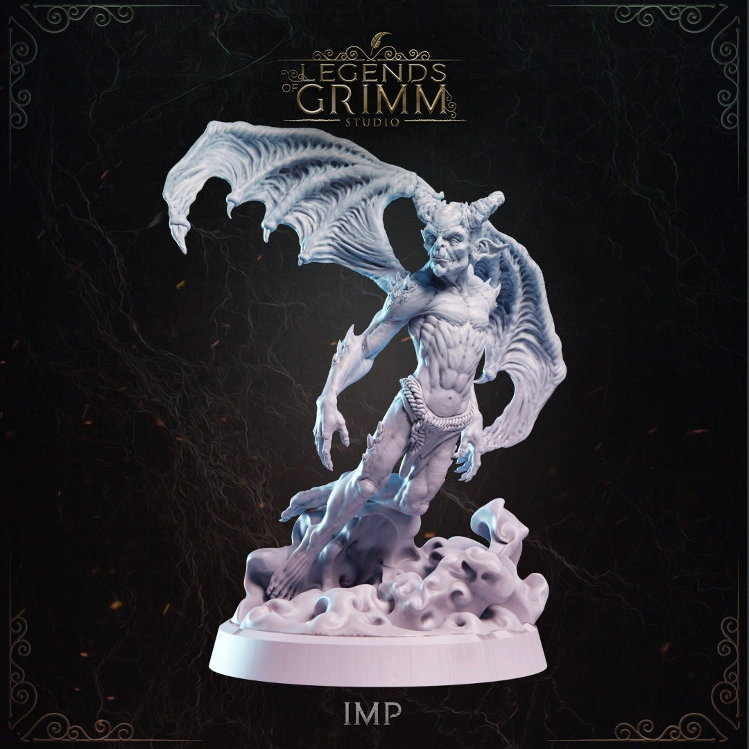 Imp Miniature (5 Variations) - Legend of Grimm - 28mm / 32mm / 36mm