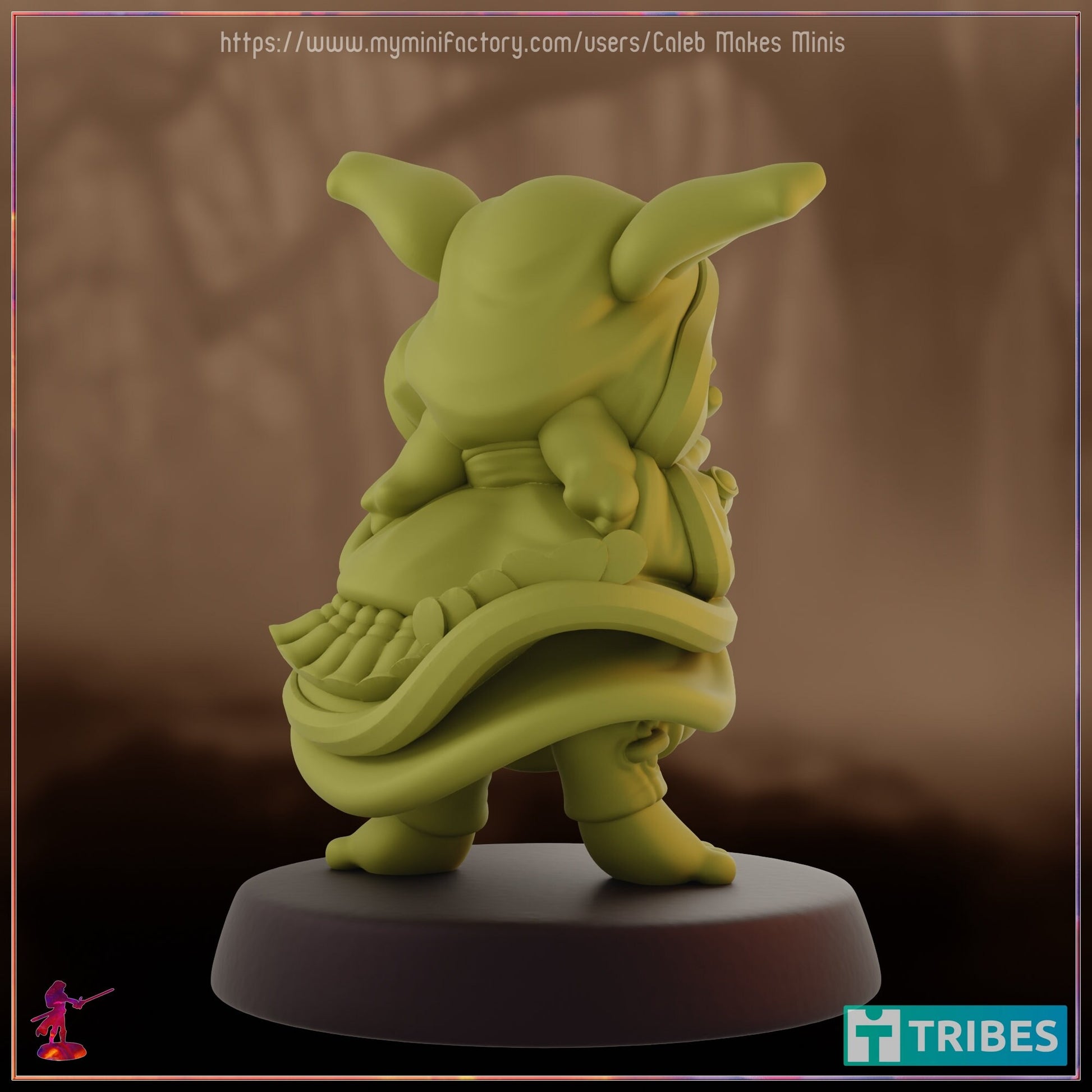 Harengon Fortune Teller - Caleb Makes Minis - 28mm / 32mm / 36mm