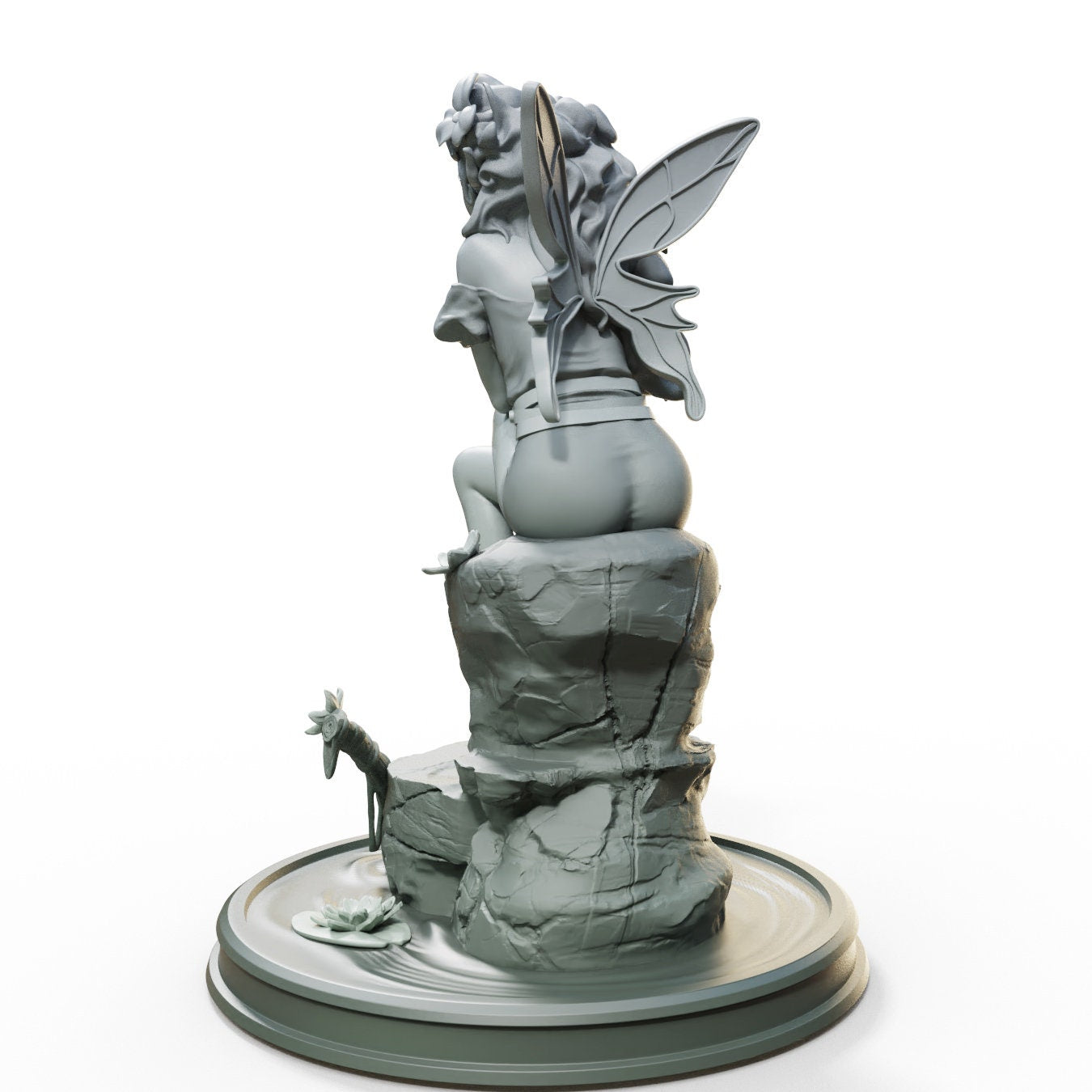 Celestia, Fairy (Standard & NSFW Versions) - Female Miniatures - 28mm / 32mm / 36mm / 75mm