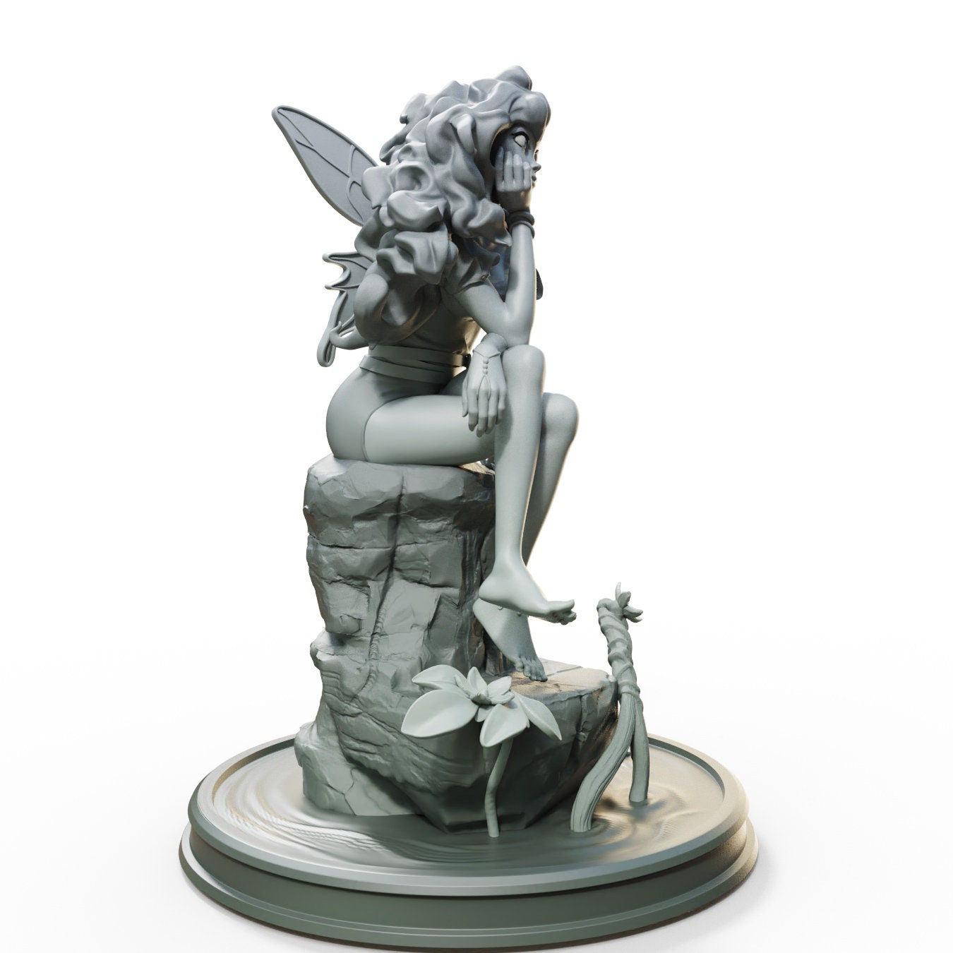 Celestia, Fairy (Standard & NSFW Versions) - Female Miniatures - 28mm / 32mm / 36mm / 75mm