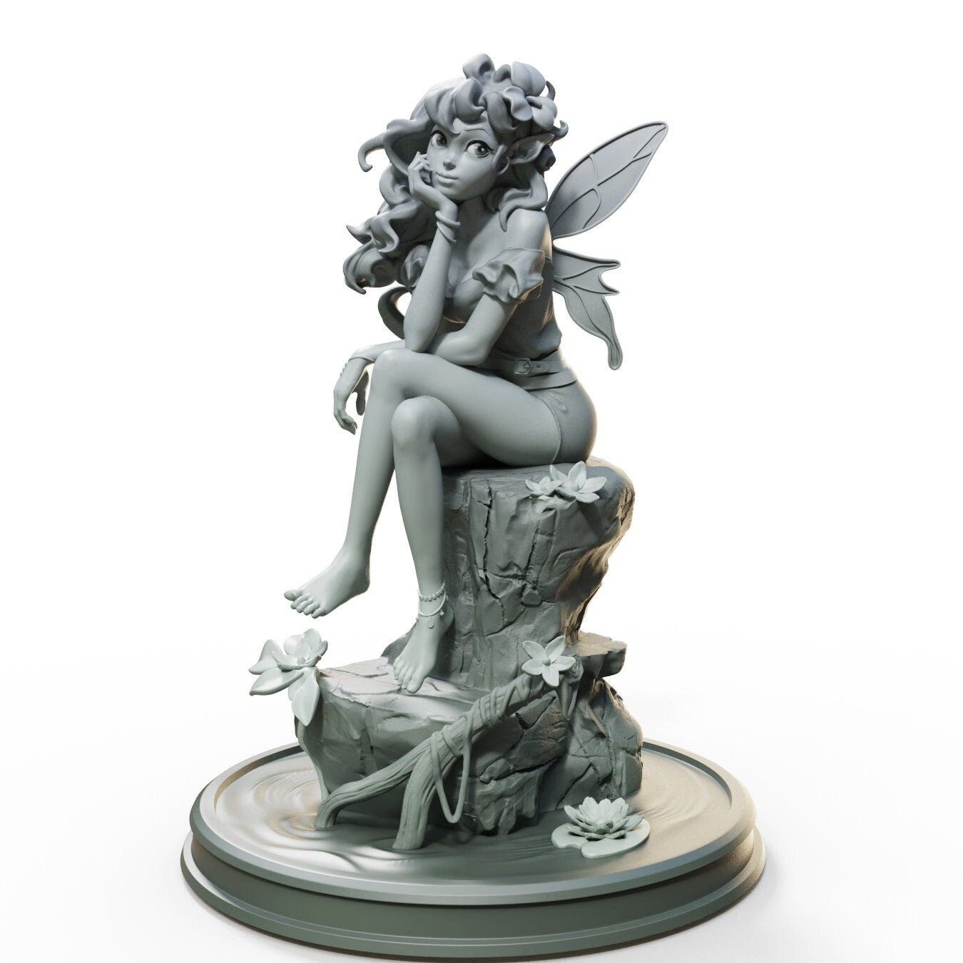 Celestia, Fairy (Standard & NSFW Versions) - Female Miniatures - 28mm / 32mm / 36mm / 75mm