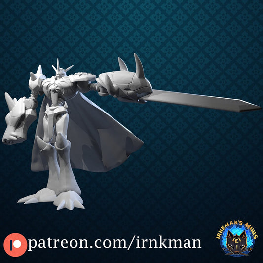 Omnimon Miniature - Irnkman's Minis