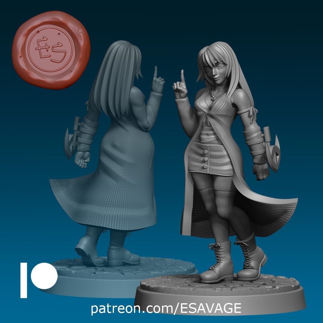 Garden Sorceress - Ethan Savage Studios - 15mm/28mm / 32mm / 36mm