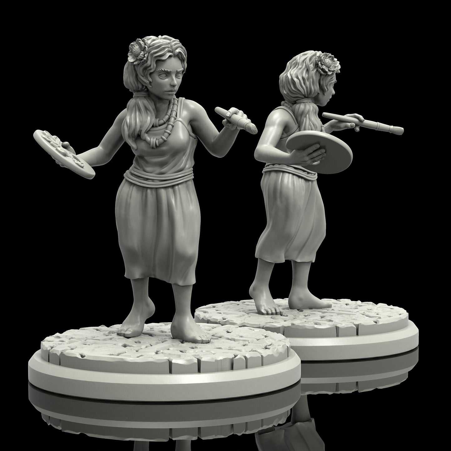 Painter Miniature - Adaevy Creations - 28mm / 32mm / 36mm