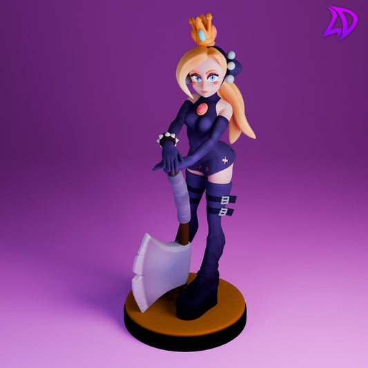 Wapeach, Improper Princess - Lavender Devilry - 158mm