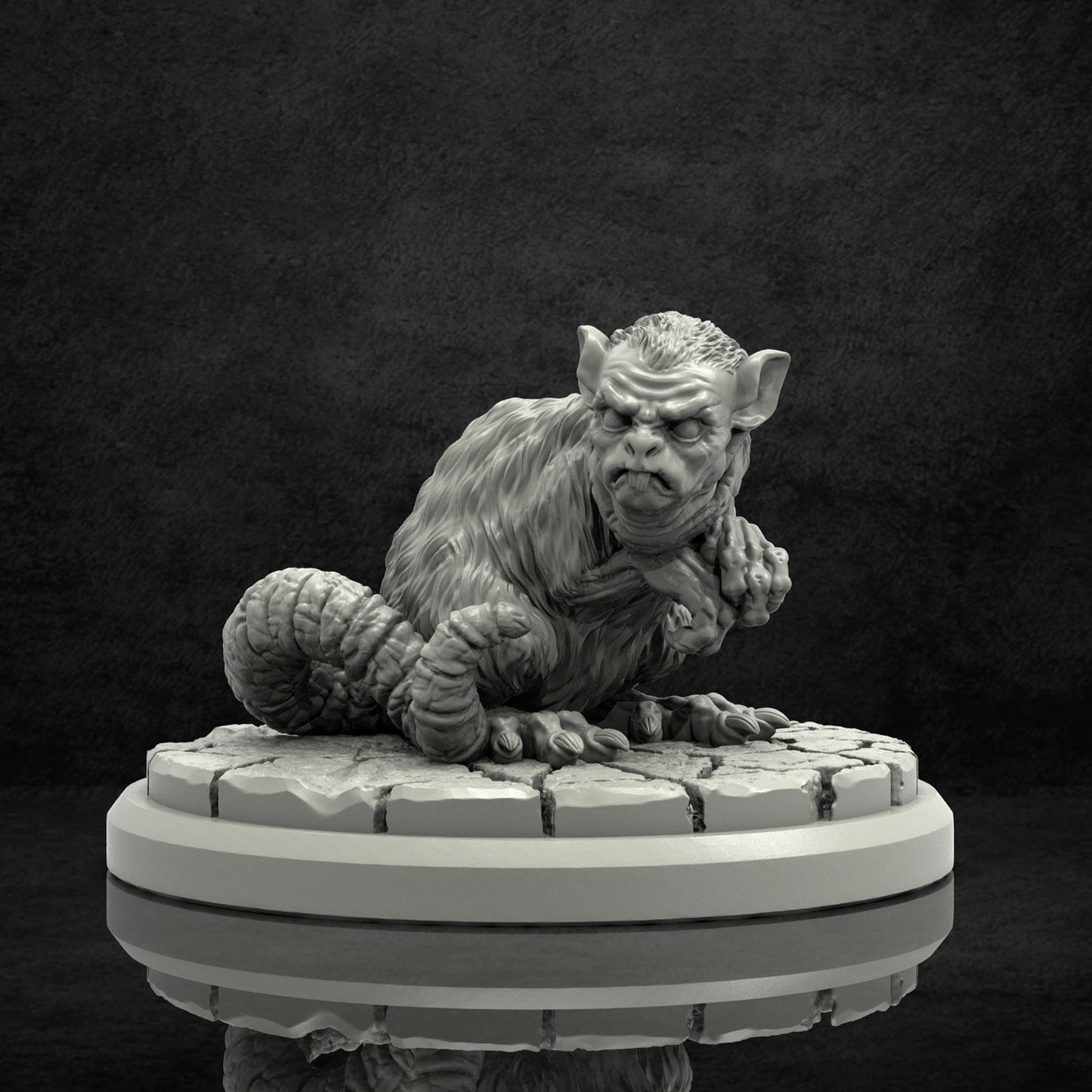 Rat Thing Miniature - Adaevy Creations - 28mm / 32mm / 36mm